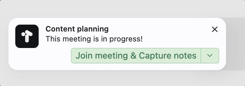 Meeting in progress